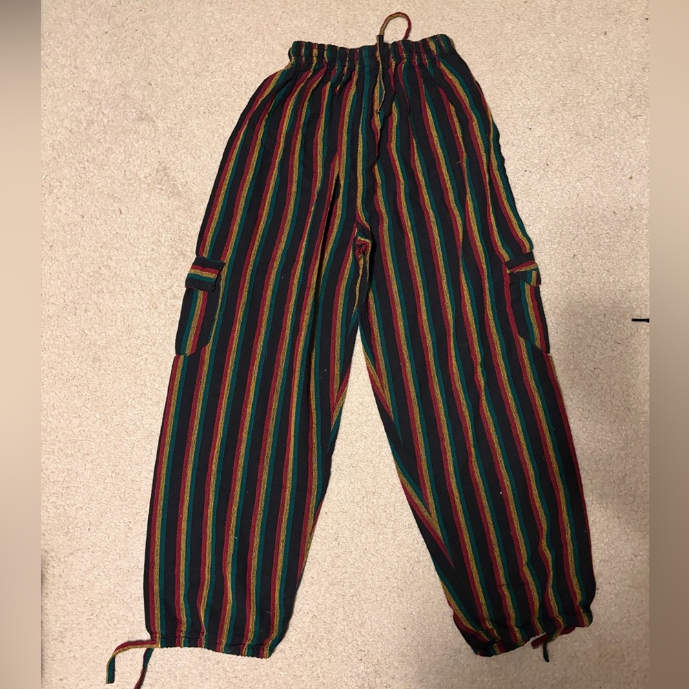 Striped Multicolor Women's Pants